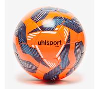 uhlsport Football Team Footballs - Durable Training Balls for Team Training - Football for Children and Adults Size 3, Size 4 and Size 5, Fluo Orange/Navy/White