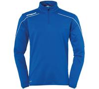 Uhlsport Stream 22 1/4 Zip Top - Black/Lime Yellow, Size 116