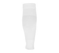 uhlsport Tube-it-Sleeve Football Socks for Men, Women and Children - Firm Grip, Maximum Stability of Shin Pads, 41-44, White