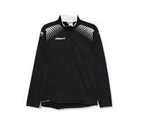 Uhlsport UHLSH Kids Goal 1/4 Zip Top Kids Sweatshirt - Black/White, 140
