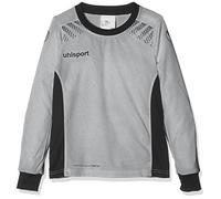 Uhlsport UHLSH Kids Goal Goalkeeper Shirt Kids Goalkeeper Jersey - Dark Grey Melange/Black, 116