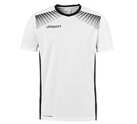 Uhlsport UHLSH Kids Goal Jersey - White/Black, 2X-Large
