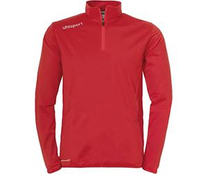 Uhlsport UHLSH Men Essential 1/4 Zip Top Men's Sweatshirt - red/white, 2XL