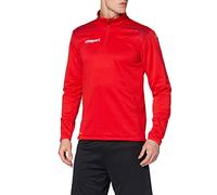 Uhlsport UHLSH Men Goal 1/4 Zip Top Men's Sweatshirt - red/Bordeaux, S