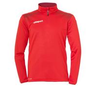 Uhlsport 1/4 Zip Half Zip Sweatshirt Red XL Men