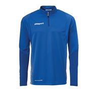 Uhlsport Uhlsh Men Score 1/4 Zip Top Men's Sweatshirt - Azurblue/White, Small