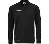 Uhlsport Uhlsh Men Score 1/4 Zip Top Men's Sweatshirt - Black/White, Small