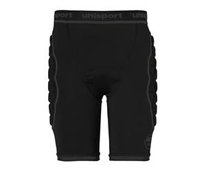 uhlsport Unisex Bionic Frame Padded Short Black Edition Bionikframe Padded Short Black Edition - Padded Protection Undershorts for Men, Children, Protective Trousers Short Padded