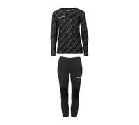 uhlsport Unisex Goalkeeper Set Junior Football Jersey Set for Children Black