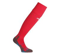 Uhlsport Unisex Team Pro Player Stocking Socks - Red/White, Size 45-47