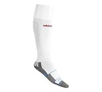 Uhlsport Unisex Team Pro Player Stocking Socks - White/Red, Size 37-40