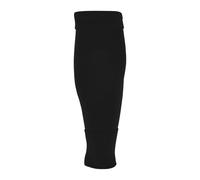 uhlsport Tube-it-Sleeve Football Socks for Men, Women and Children - Firm Grip, Maximum Stability of Shin Pads, 45-47, Black
