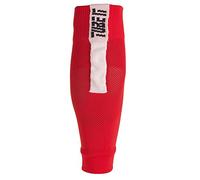 Uhlsport Unisex Tube It Sleeve Socks - Red/White, Size 28-32
