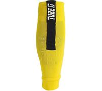 Uhlsport Unisex Tube It Sleeve Socks - Lemon Yellow/Black, Size 45-47