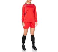 uhlsport Women's Match (Shirt & Shorts) Ls Team Kit, Red (Red/White), L