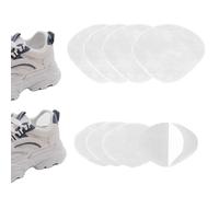 UHMC Shoe Heel Repair, 8 Pcs Shoe Patches for Holes, Shoe Glue Sole Repair Waterproof, Self Adhesive Leather Repair Patch for Sneakers Leather Shoes High Heels Etc (White)