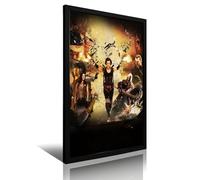UHMVVT Movie Resident Evil Poster26 Retro Framed Decorative Painting And Art Picture Print Modern Family Bedroom Decor16x24inch(40x60cm)