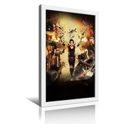 UHMVVT Movie Resident Evil Poster26 Retro Framed Decorative Painting And Art Picture Print Modern Family Bedroom Decor24x36inch(60x90cm)