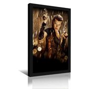 UHMVVT Movie Resident Evil Poster27 Retro Framed Decorative Painting And Art Picture Print Modern Family Bedroom Decor16x24inch(40x60cm)