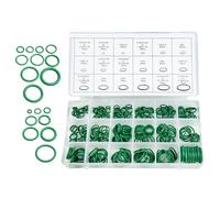 Uhngw Ac O Ring Kit, 270 Rubber Pieces AC Repair Kit, Compressor Seal for Car Conditioner Power System Engine Inverter Manifold Vacuum Professionals Business