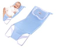 Uhngw Baby Bath Support for Tub,Safety Bathing Net - Shower Cushion Comfortable Mat Pad Bathroom Support for 0-6 Months Old Children Girls Boys