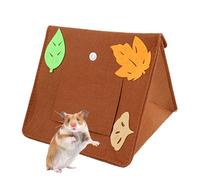 Uhngw Bird Hide Felt, Small Animal Hut House, Warm Small Animal Hut House, Stylish Bird Hamster Cage Nest Washable For Hamster Bird Small Pet