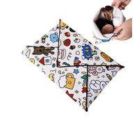 Uhngw Cat Wrap for Cutting Nails, Cat Grooming Wrap, Anti-Escape Calming Wrap, Cat Nail Trimming Restraint Wrap, Cat Restraint For Nail Clipping Self-Adherent, Anti-Bite, Anti-Scratch