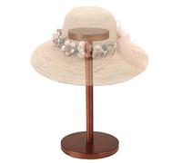 Uhngw Cowboy Hat Stand | Wooden Wig Storage Rack | Desktop Organizer Decorative for Jewelry Toys Models Collectibles Helmets Dolls Wigs Antiques Figurines Souvenirs