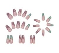 Uhngw Cute Press Nails, Colorful Press False Nails, User Friendly Fake Nails Set, Cute Women False Nails for Holiday, Dates, Birthday Parties
