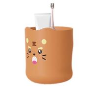 Uhngw Cute Toothbrush Cup for Kids | 300ml Bathroom Toothbrush Cup Kids Cartoon | Unbreakable Toothbrush Cup, Adorable Bathroom Accessories for Kids, Boys, Girls