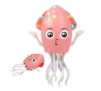 Uhngw Dancing Octopus Toy, Crawling Dancing Musical Octopus, Interactive Indoor Activities Electric Robot Toys with LED Lights and Music for Parent-Child Interaction