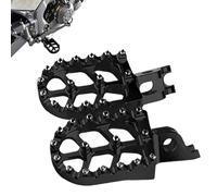 Uhngw Dirt Bike Pegs, Dirt Bike Foot Pegs, Powersports Footing Accessories for Touring Racing Sport Highway Commuting Adventure Urban Stunt Track Motocross Trail Cruising