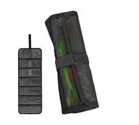 Uhngw Fish Tackle Bag - Heavy Duty Tool Organizer | Portable Waterproof Foldable Pouch for Husband Anglers Kayak Beginner Gear Boat Trips Enthusiasts Storage