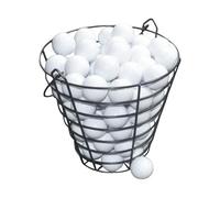 Uhngw Golf Ball Storage Basket | 100-Ball Golf Storage Bucket - Wire Container, Large Capacity Organizer for Home Course Driving Range Sport Training Equipment