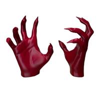Uhngw Hand Wall Decor - Horror Ghost Hand - Aesthetic Goth Gothic Wall Art, Halloween Decoration, Art Sculpture, Life-Sized Horror Hands For Wall Decorations