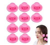 Uhngw Heatless Curlers | Overnight Curlers Long Hair - Hairdressing Curling Tool Set of 10, Portable Sleeping Curls for Girls