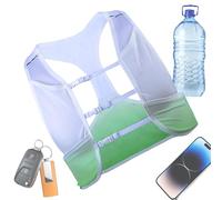 Uhngw Hydration Vest for Running Women,Ergonomic Water Backpack | 3L Large Capacity Hydration Vest for Hiking, Travel, Hunting, Trail, Running, Fishing, Outdoors