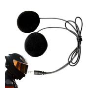 Uhngw Motorcycle Headset, Stereo Helmet Headset, Sports Supplies for Snowboarding Dirtbike Sportbike Riding Motorbike Cycling Snowmobile Mountain Outdoor Enthusiasts