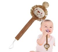Uhngw Pacifier Clips Rope | Toddler Nipple Strap Clip - Animal Shapes Anti-Lost Toddler Pacifier Clips Toddler Nipple Strap for Pacifier, Teether, Hiccup Towel