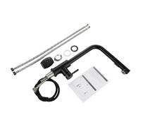 Uhngw RV Sink Faucet | Pull-Down Single Handle Stainless Steel Tool - Kitchen Sink Faucet - for Home Bathroom RV Residential Laundry Restaurant Dining Room Outdoor Bar Camp Trailer Travel