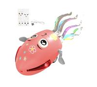Uhngw Squid Toy | Dancing Music Squid | Wiggling Robot Interactive Learning Activities with Lights and Music for Kids 0-6 Years Birthday School Preschool Home Girls Boys