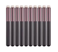 Uhngw Travel Lip Brush | Set Of 10 Travel Lipstick Brush,Multi-Use Makeup Blending Applicator, Round-End Travel Lipstick Brush For Concealer, Eyeshadow