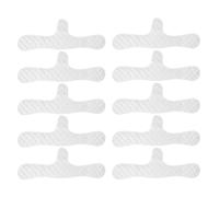 Uhngw Under Bra Sweat Liners,Cotton Breast Pads - 10X Odor Control Moisture-Wicking Absorbent Skinfold Separators Inserts Protectors For Underarms Underboob Postpartum