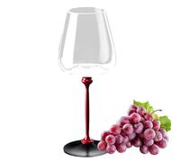 Uhngw Wine Glass,Decorative Wine Glasses - Crystal Glassware Rolling Ergonomic Organizer Holder for Cocktail Drinking Birthday Pool Wedding Outdoor