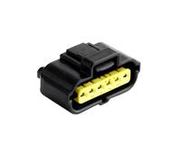 UHNYTRV 1/5/10/20/50 Sets 6 Pin 184060-1 Car Accelerator Pedal Connector Gasoline Pump Plug(6p female,5 sets)