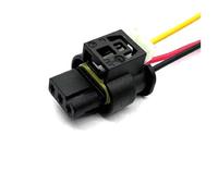 UHNYTRV 1 Set 3 Pin Car Reversing Radar Connector 7615490-03 872-858-541 Oil Pressure Sensor Plug 1718653-1 1-1718644-2(Army green,1 Set)
