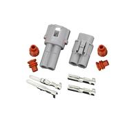 UHNYTRV 2 Pin DJ7026-2-11/21 Car Connector Auto Waterproof Electrical Connector Male Female Kit Applicable To Car Motorcycle Ect.(10 Sets)