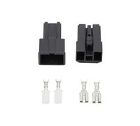 UHNYTRV 2 Pin Female And Male Auto Sensor Connector Battery Speaker Wire Connector Plug With Terminal DJ7026-7.8-11/21(5 Sets)