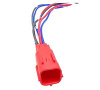 UHNYTRV 6 Pin MWTPB-06-1A-R OBD Diagnostic Plug Auto Universal Socket JST MWT Series OBDII Connection / Wire Harness Applicable To Motorcycles(6p male,1 set)