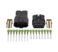 UHNYTRV 8 Pin Female Male Waterproof Electrical Wire Connector Plug Auto Connectors MG640341 MG610339 DJ7081Y-2-11/21 8P(Male and Female Plug,10 Sets)